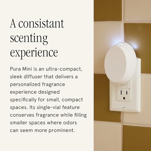 Smart Mini Fragrance Diffuser with App Control and Scent Refill