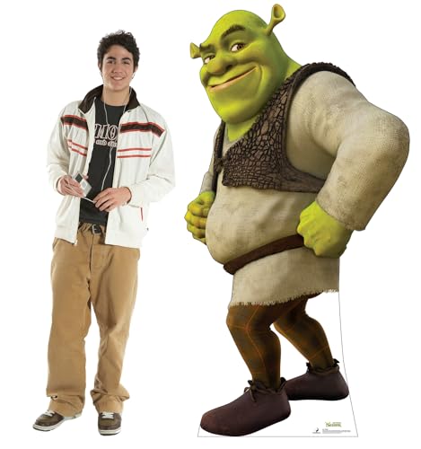 Life-Size Shrek Cardboard Cutout Standee - 74" x 39"