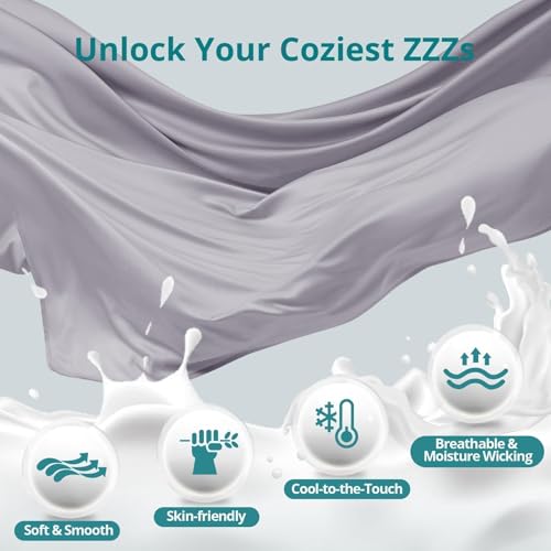 Sasttie 57" Cooling U-Shaped Pregnancy Body Pillow with Washable Cover