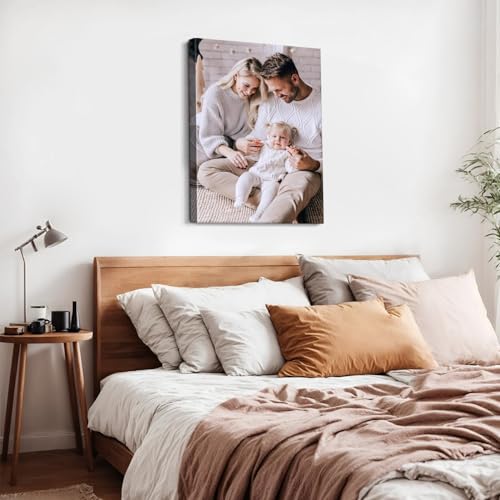Custom Canvas Prints Personalized Photo Wall Art Framed 8x10