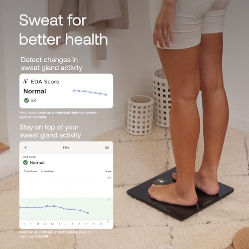 Smart Digital Body Weight Scale with Body Composition and Heart Health Analysis
