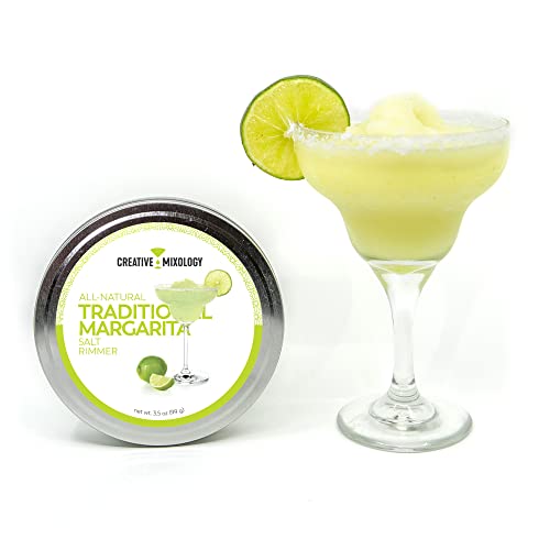 The Spice Lab White Margarita Salt Cocktail Rimmer - Natural, Gluten-Free, Party-Ready