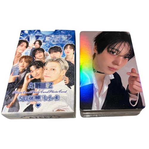 50 Pcs Laser Lomo Photocard Set - Album Collection Gift