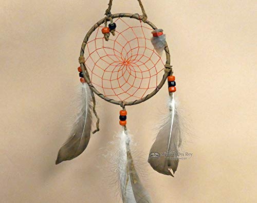 Native American Dream Catcher 4" Navajo Handcrafted Rustic Decor
