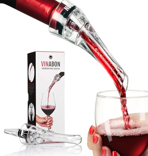 Wine Aerator Pourer Spout – Professional No-Drip Bottle Decanter