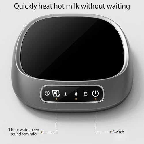 Rechargeable Cordless Coffee Mug Warmer - Portable Electric Drink Heater for Desk & Travel