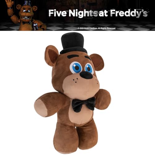 Five Nights at Freddy's Freddy Fazbear Plush Cuddle Pillow Buddy, 20"