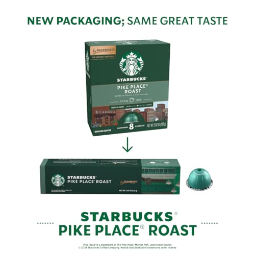 Pike Place Medium Roast Coffee Capsules - 30 Count (7.8 oz Brew)