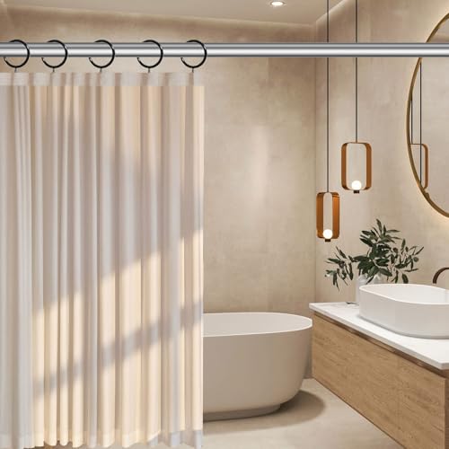 20-Pack Metal Curtain Rings with Hooks, 30mm Gold Drapery Pleat Set