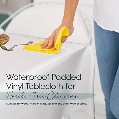 Heavy Duty Table Pad Protector, 90" x 54" Heat & Spill Resistant Cover