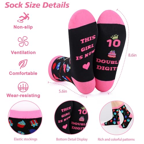 JSENGIFT 10th Birthday Gifts for Girls - Unique Teen Girl Present Set for 10 Year Olds - Variation: 10th Birthday Gifts