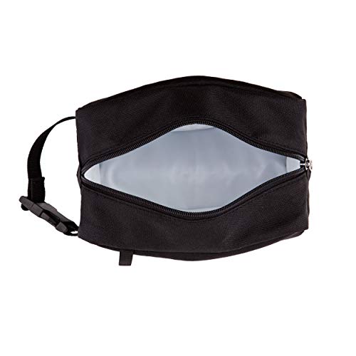 Freezable Insulated Snack Box Collapsible Mini Lunch Cooler, Black