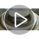 LE TAUCI White 6 oz Cappuccino Cups with Saucers Set of 4 - Ceramic Coffee Mug for Latte & Mocha