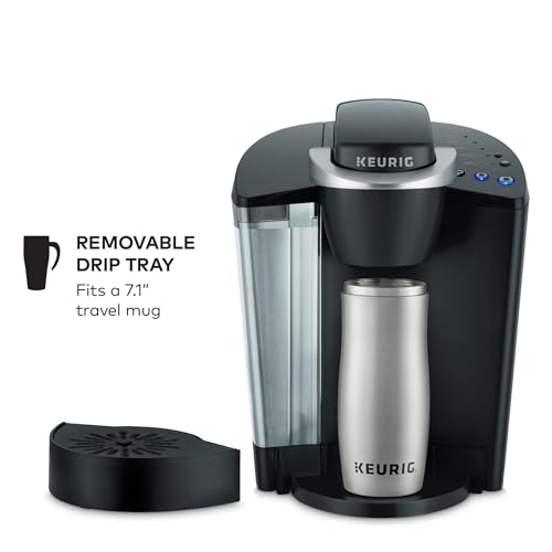 Single Serve Pod Coffee Maker with 3 Brew Sizes & 48oz Water Reservoir