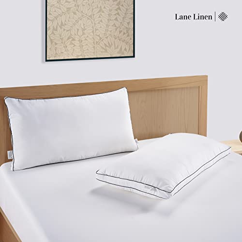 Standard Size Bed Pillows Set of 2 - Soft & Cooling Comfort