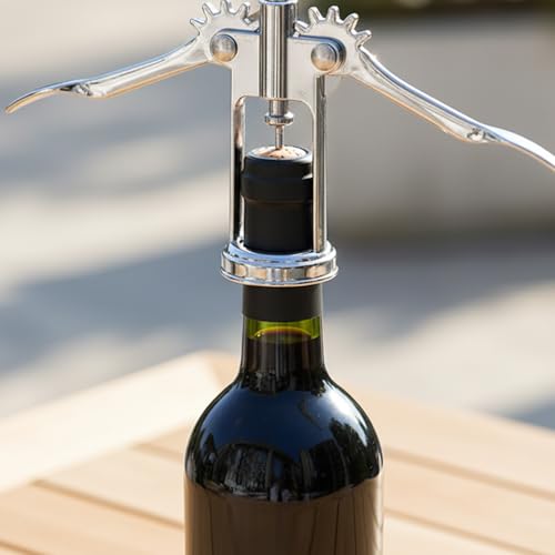 Premium Wine Opener Gift Set with Corkscrew Pourer & Bottle Stopper
