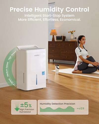 120 Pint Energy Star Dehumidifier for Basement and Large Home