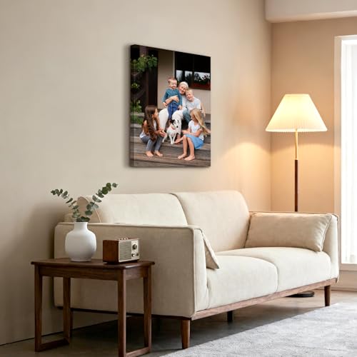 Personalized Photo Canvas Wall Art Custom Print 12x8 Vertical