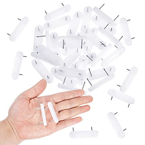 15 Pieces Plastic Bed Skirt Holding Pins for Furniture & Chair Legs