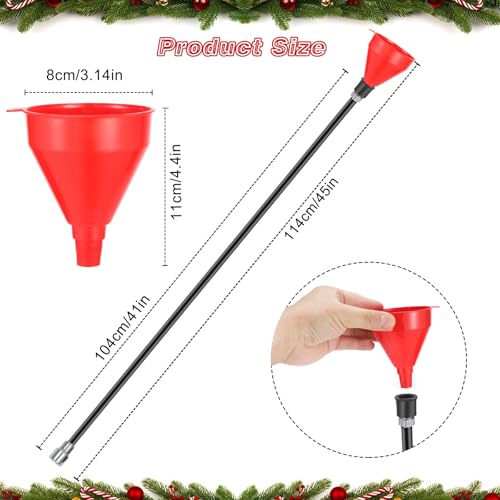 Christmas Tree Watering Funnel System with 45-Inch Flexible Hose