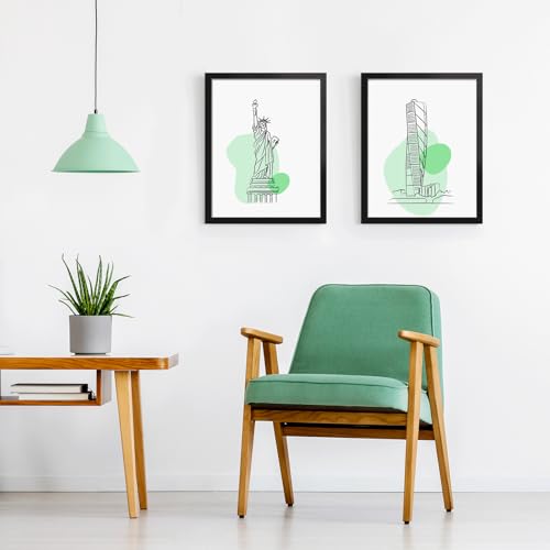 Veleclo 11x17 Picture Frame for Wall Display, Black Poster Frame