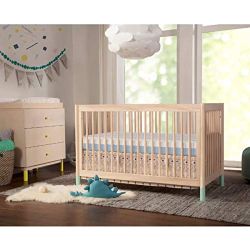 Dual-Sided Gel Memory Foam Crib Mattress for Standard Cribs & Toddler Beds