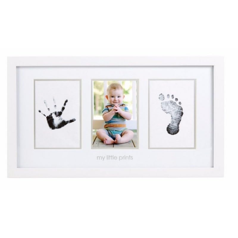 Baby Hand and Footprint Frame Kit - Mess-Free Inkless Keepsake Set