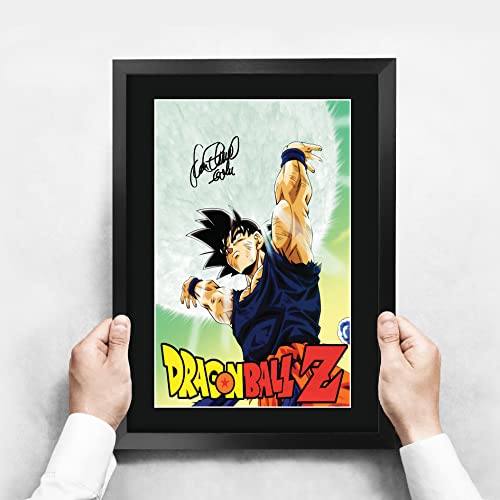Framed Autograph Display 16x12 Inch Anime Memorabilia Gift