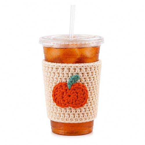 Pumpkin Reusable Coffee Cup Sleeve for 16-20oz To-Go Cups