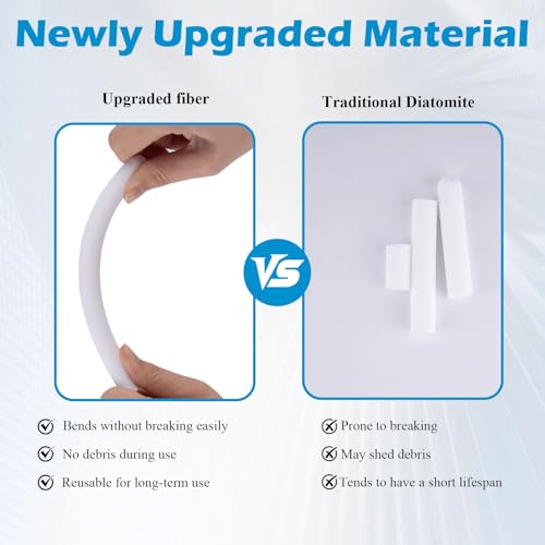 Reusable Diatomite Drying Rod Stick for Moisture Control and Deodorizing