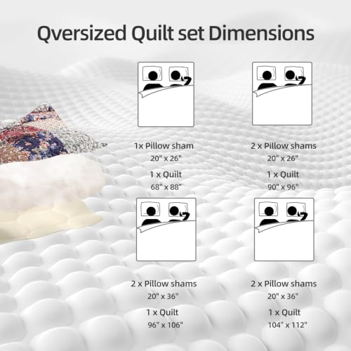 Twin Quilt Bedding Set - Soft Lightweight Microfiber Coverlet with Sham