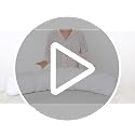 Long Round Body Pillow for Lumbar Support - Soft & Cozy
