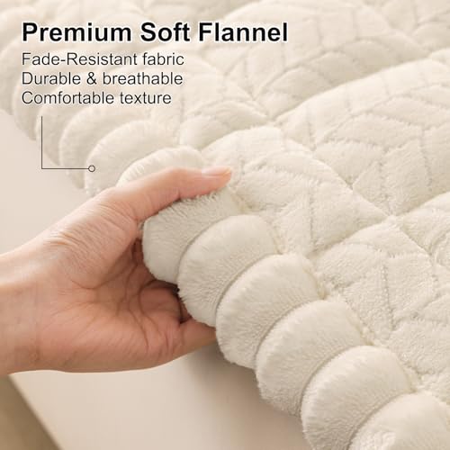 Non-Slip Pet Couch Cover - Washable Soft Sofa Slipcover (27.6 x 59 in)