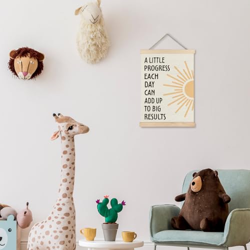 Positive Affirmations Wall Art Inspirational Quote Hanging Sign 12x16