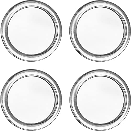 Clear Plastic O Rings 2-1/4 Inch - 4 Pack for DIY Crafts and Curtains