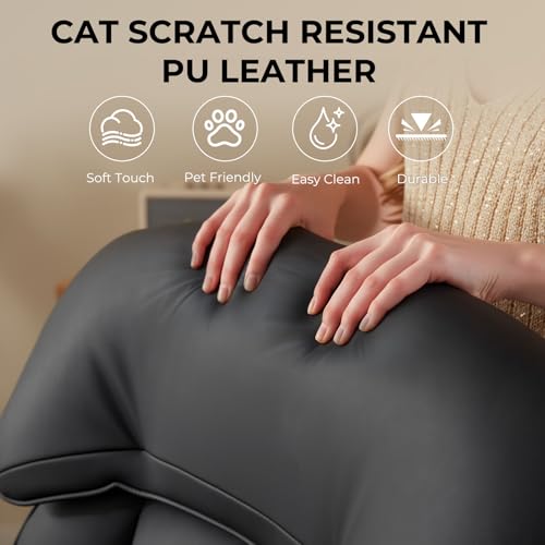 Reclining Cross Legged Office Chair with Pivoting Armrests & Pocket Spring