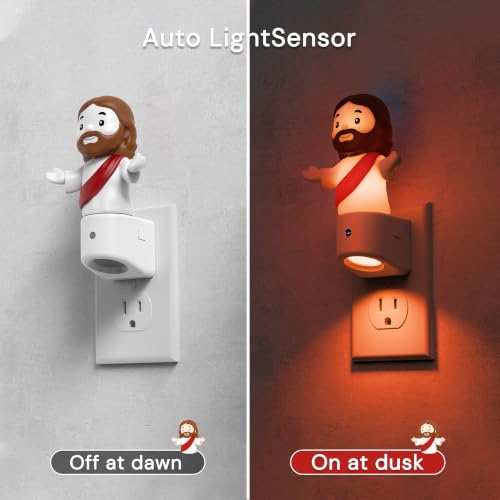 Color Changing LED Plug-In Night Light with Dusk to Dawn Sensor