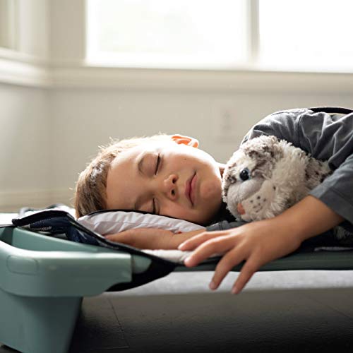 Urban Infant Tot Cot Toddler Preschool Nap Mat with Blanket - Poppies