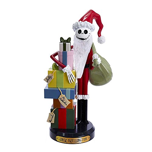 Kurt Adler 10" Jack Skellington Nutcracker - Officially Licensed, 10in