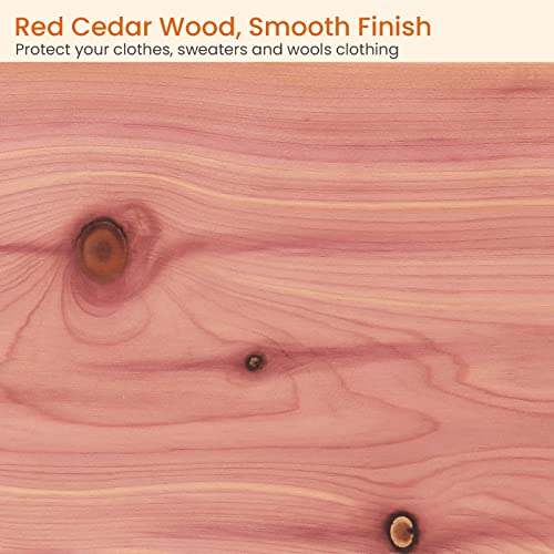 Aromatic Cedar Closet Planks, 8-Piece Interlocking Drawer Liner Set