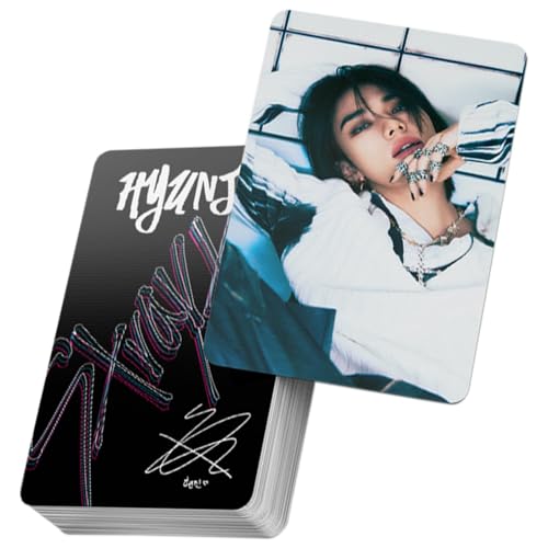 60-Piece Stray Kids Lomo Photo Card Set with 32 Decorative Stickers