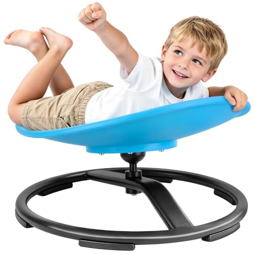Kids Sensory Swivel Spinning Chair for Autism & ADHD Balance Training