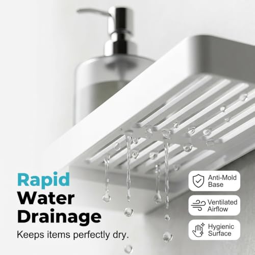 Over Sink Shelf - No-Drill Faucet Storage & Organizer Rack