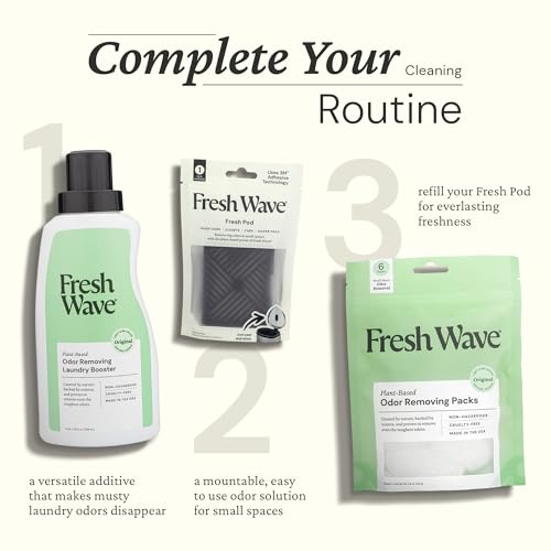 Plant-Based Odor Eliminator Packs - Natural Closet Deodorizer (6-Pack)