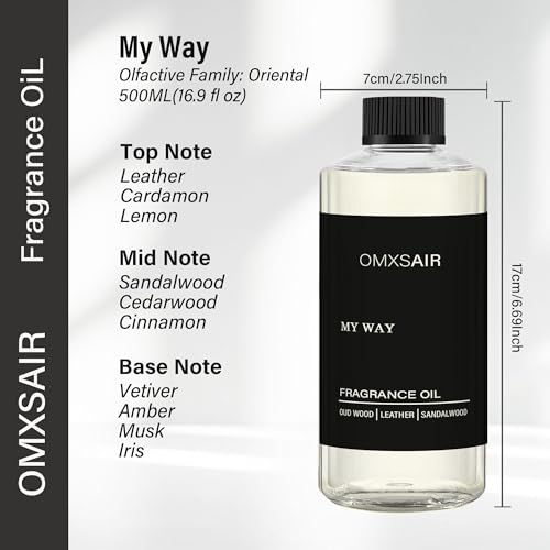 Luxury Hotel Fragrance Oil - 500ml Sandalwood, Cedarwood & Iris Scent