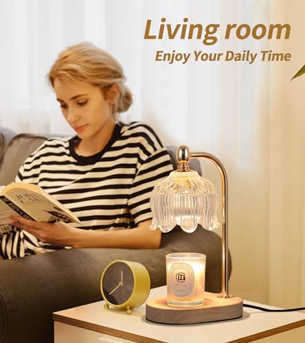 Candle Warmer Lamp with Timer & Dimmer - Electric Wax Melter
