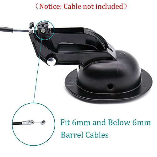 Universal Metal Recliner Release Pull Handle - Heavy Duty Sofa Repair Part