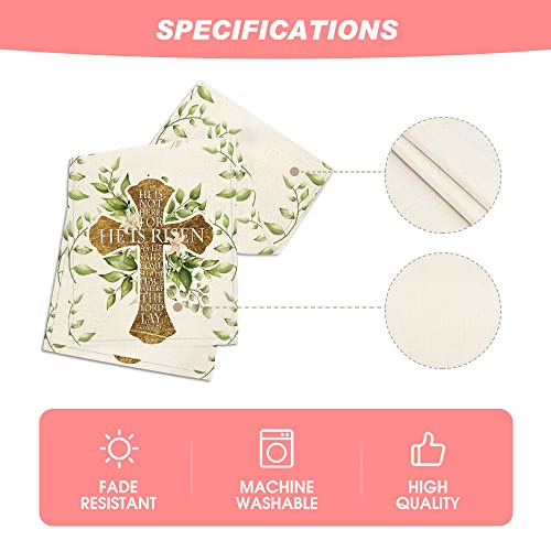 Artoid Mode Easter Table Runner 13 x 108 Inch Off White Spring Holiday Decor