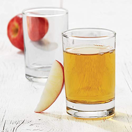 Heavy Base Juice Glasses, 5.5 oz - Set of 4