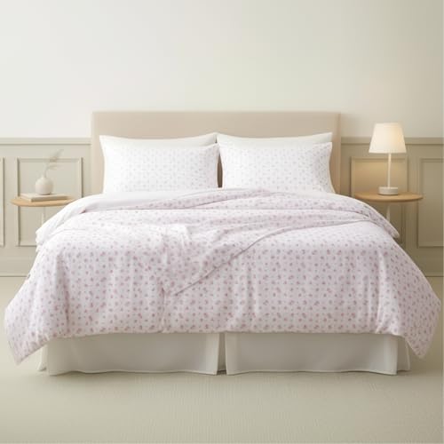 Modern Threads Silky Soft Microfiber Bed Sheet Set, Deep Pocket - Full, Ivory